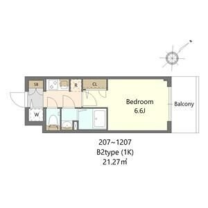 【間取り】 | S-RESIDENCE上新庄beat