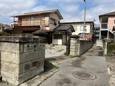 峰2丁目土地の外観