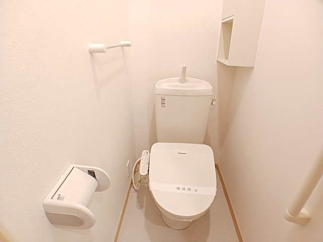 プロムナ－ドＫのトイレ|トイレもきれいです