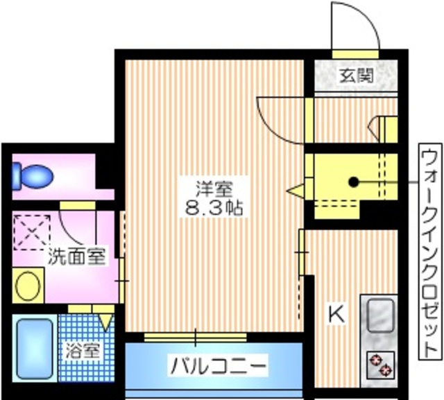 Ｆパーク三ツ沢の間取り