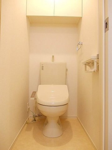 フェリオⅡのトイレ|ゆったりとした空間のトイレです