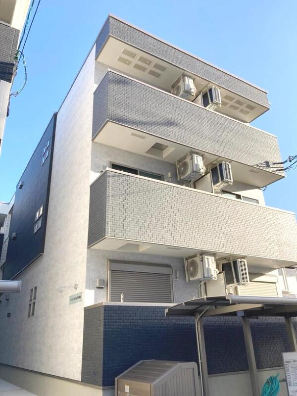フジパレス住吉長居Ⅵ番館の外観|フジパレス住吉長居Ⅵ番館　外観