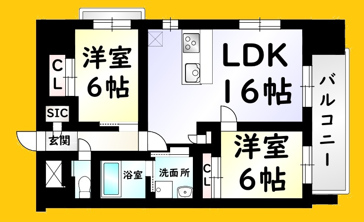 プリメイロ　パッソの間取り