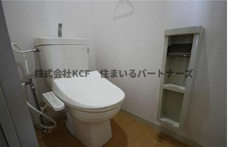 メゾンドール小森野Ｂのトイレ|ゆったりとした空間のトイレです