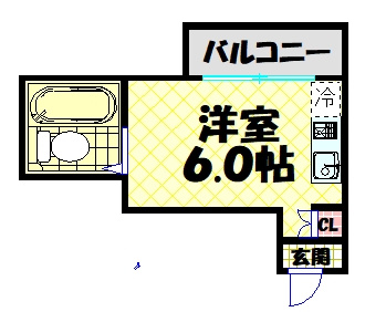 【間取り】 | クローバーメゾン戎