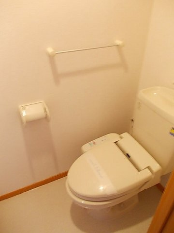 ベルヴェデールのトイレ|落ち着いたトイレです