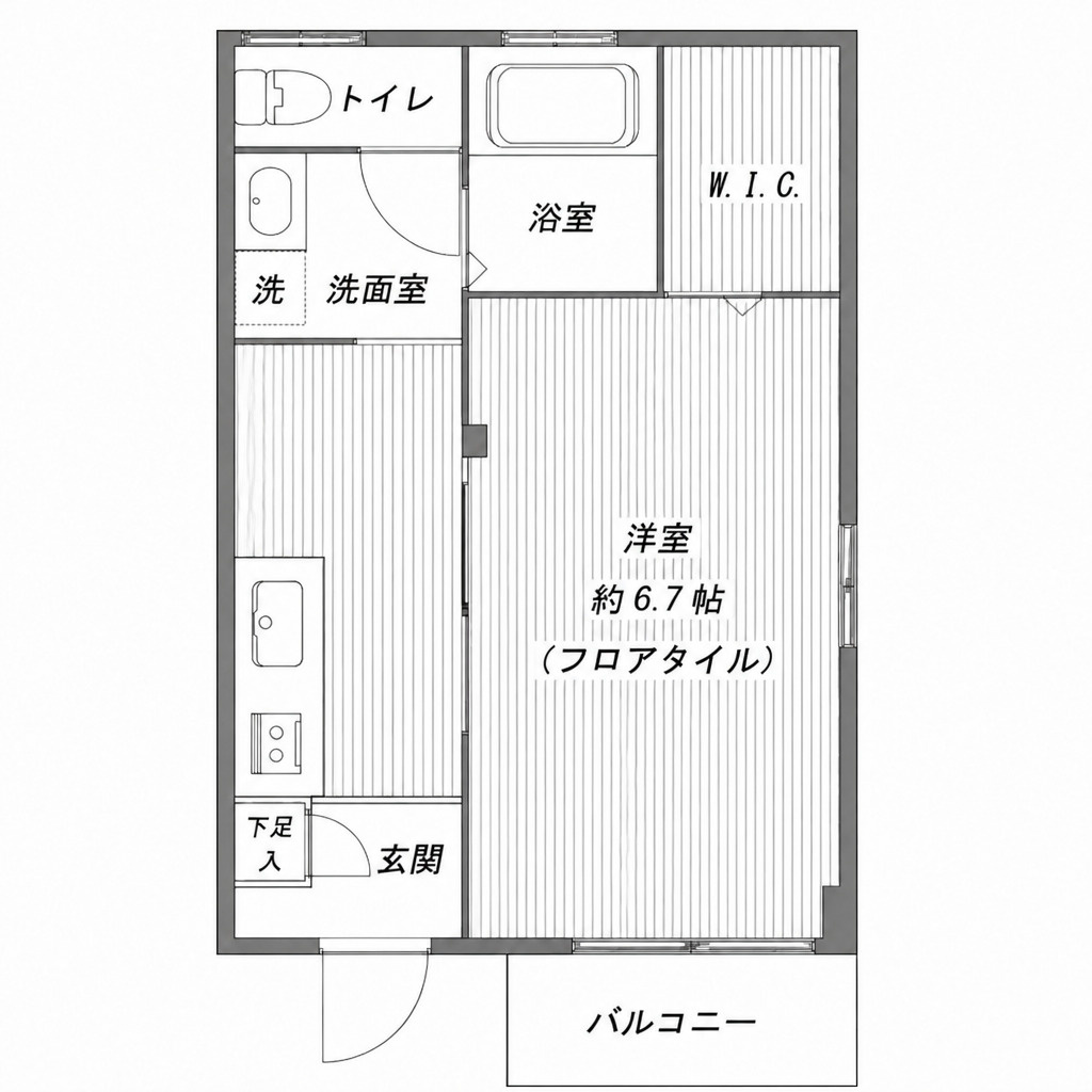 ドルムの間取り