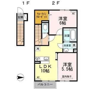 ALFORT・Ⅱ Bの間取り