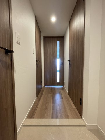 シンプルで使いやすい玄関です