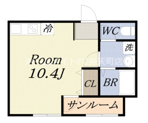 【間取り】 | チェリーブロッサム弁天町