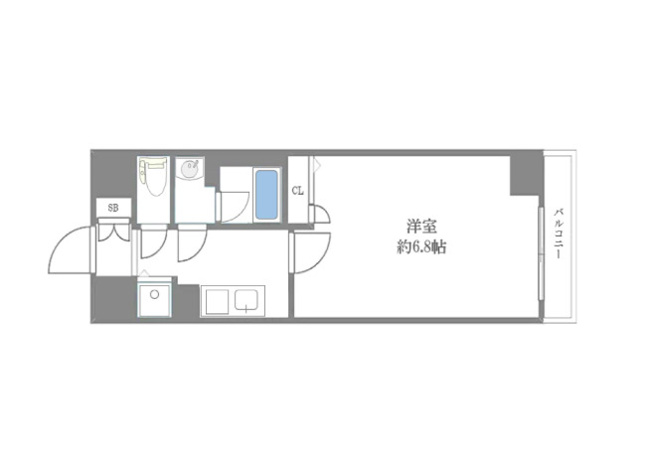 【間取り】 | LAV心斎橋WEST