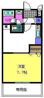 ボナール鳳南 の間取り