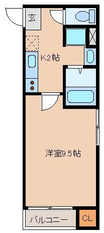 【間取り】 | リテラ香椎Ⅰ
