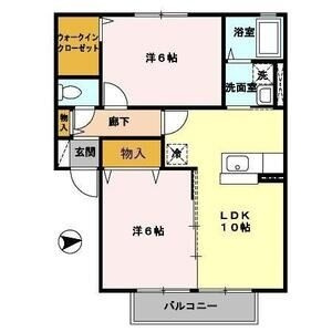 モアリエⅡ号館の間取り