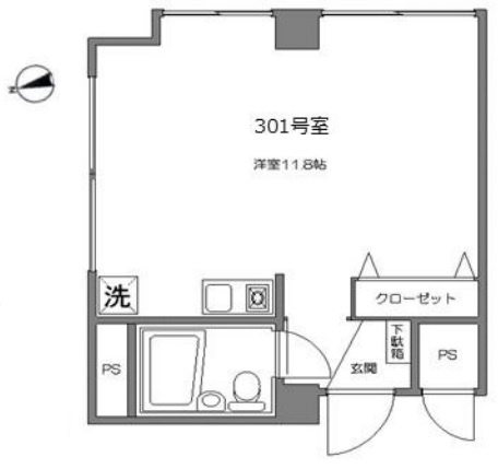 ウイングコート池上の間取り|間取り