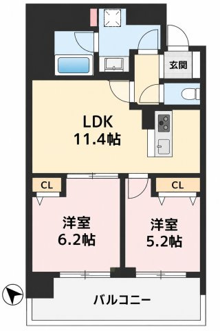 さくらHills ROKUBAN Platinum Residenceの間取り