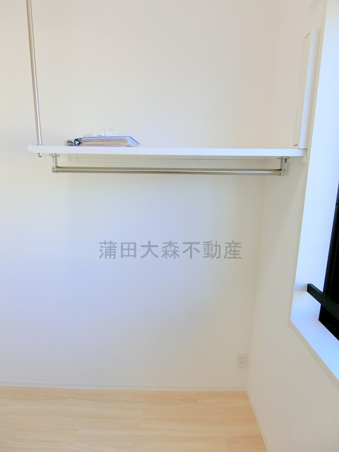 COCOCUBE武蔵新田の収納|収納　オープンクローゼット