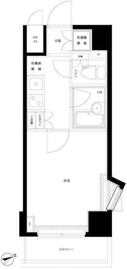 【間取り】 | ルーブル東蒲田
