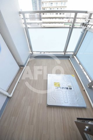 エグゼ難波南Ⅵのバルコニー|エグゼ難波南VI　バルコニー