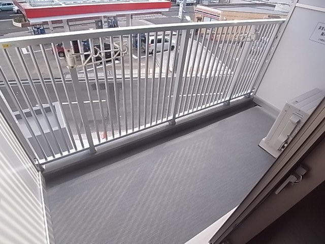 神戸市東灘区住吉南町３丁目の賃貸マンションのバルコニー