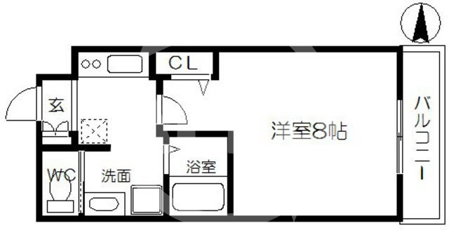 ビガーポリス397MCOURT天神橋の間取り|ビガーポリス397M:COURT天神橋　開放感ある間取り