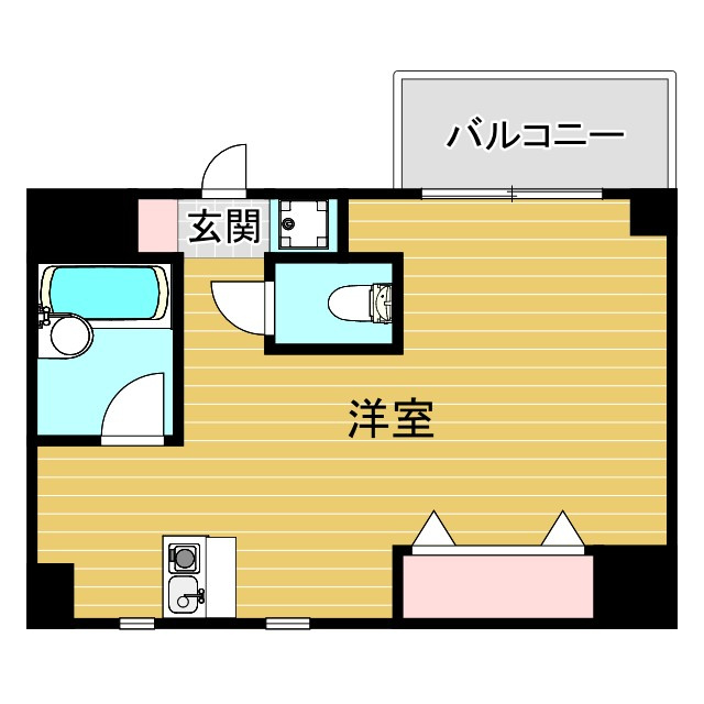アール新大阪の間取り