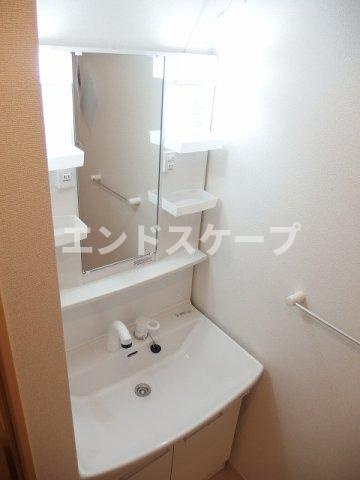 プロムナードＡの洗面所|高崎、前橋のお部屋探しはエンドスケープまで！お客様の理想お聞かせ下さい♪