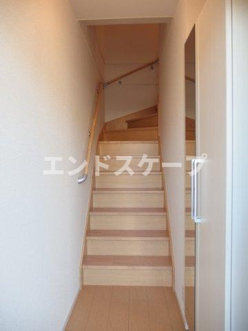 プロムナードＡの玄関|高崎、前橋のお部屋探しはエンドスケープまで！お客様の理想お聞かせ下さい♪