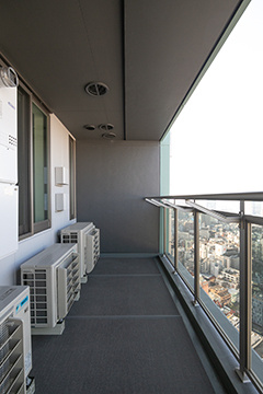 パークコート渋谷ザタワーのバルコニー|※写真は同タイプ住戸です。