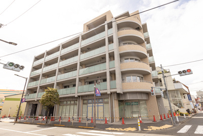 パールコート仙川の外観|外観です