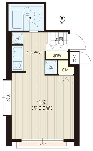 祐天寺スクエアの間取り