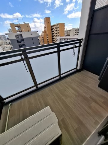 MAXIV尼崎のバルコニー