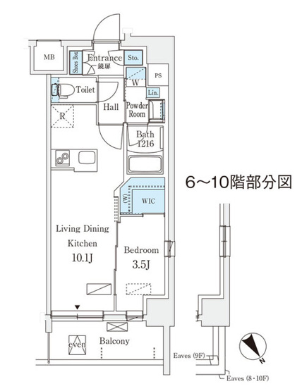 【間取り】 | エル・セレーノ横浜
