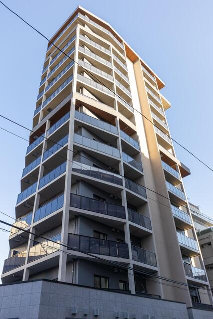 南麻布仙台坂レジデンスの外観|外観は落ち着いています