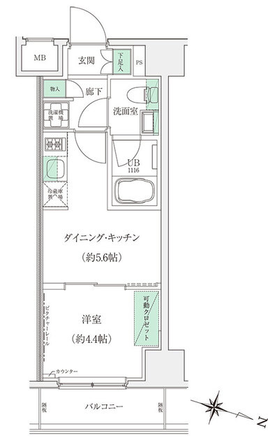 ＳＴＡＮＤＺ板橋本町の間取り