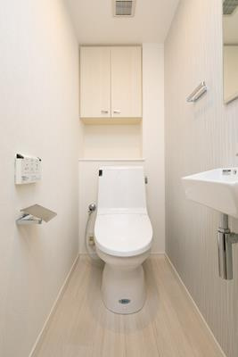 パーク・アヴェニュー神南のトイレ|清潔感のあるトイレです