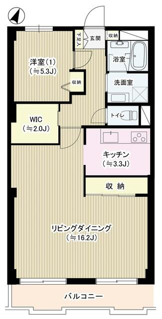 コーボック国領の間取り