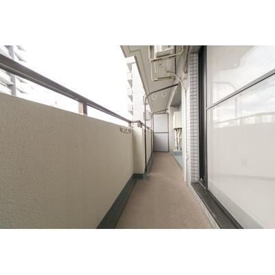 立川サニーコートのバルコニー|落ち着いた時間を過ごせるバルコニーです