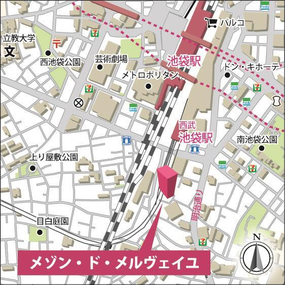 メゾン・ド・メルヴェイユの地図