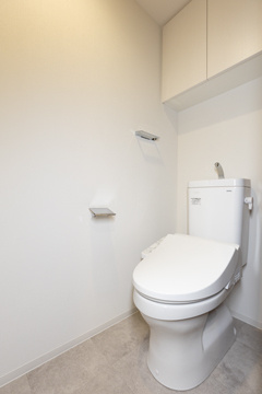 ベルヴュコート柏のトイレ|シンプルで使いやすいトイレです