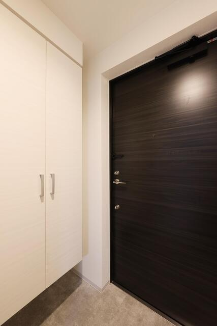 パークアクシス名古屋山王一丁目の玄関|ゆったりとした玄関です