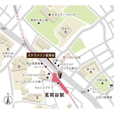 ステラメゾン茗荷谷の地図