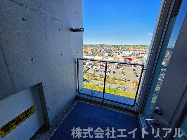 Y’s GARDENのバルコニー