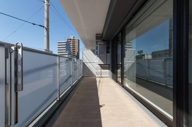 パークホームズ柏あけぼの二丁目のバルコニー|※写真は同タイプ住戸です。