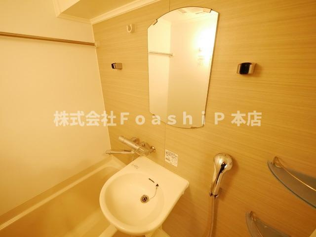 ルーブル溝の口弐番館の洗面所