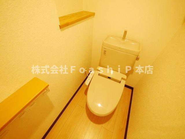 ルーブル溝の口弐番館のトイレ