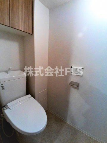 文京区本駒込５丁目の賃貸マンションのトイレ