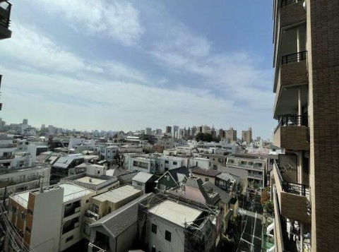文京区本駒込５丁目の賃貸マンションの展望