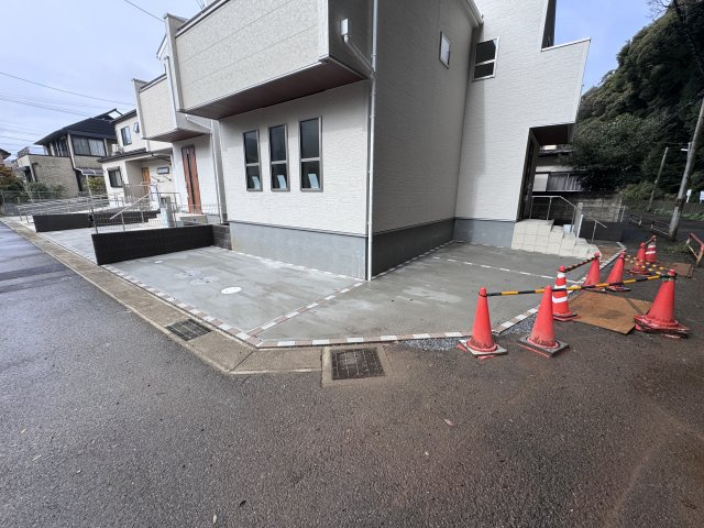 市川市大野町１丁目新築戸建【大野小学校：9分】の駐車場|1号棟駐車スペース・2台駐車可