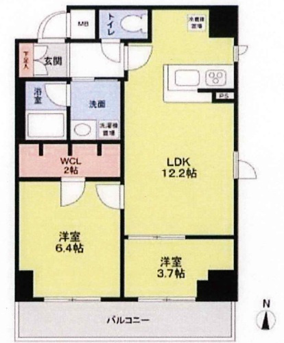 Grand, Forks清澄白河の間取り